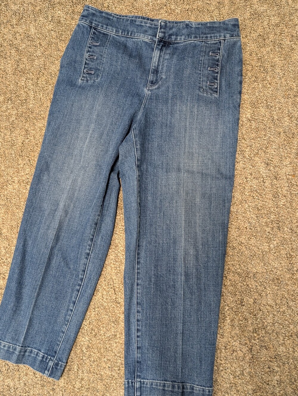 Talbot's sailor jeans size 10